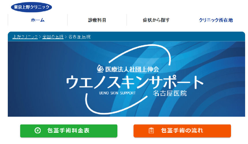 名古屋市のED治療におすすめのクリニック10選｜ウエノスキンサポート 名古屋医院