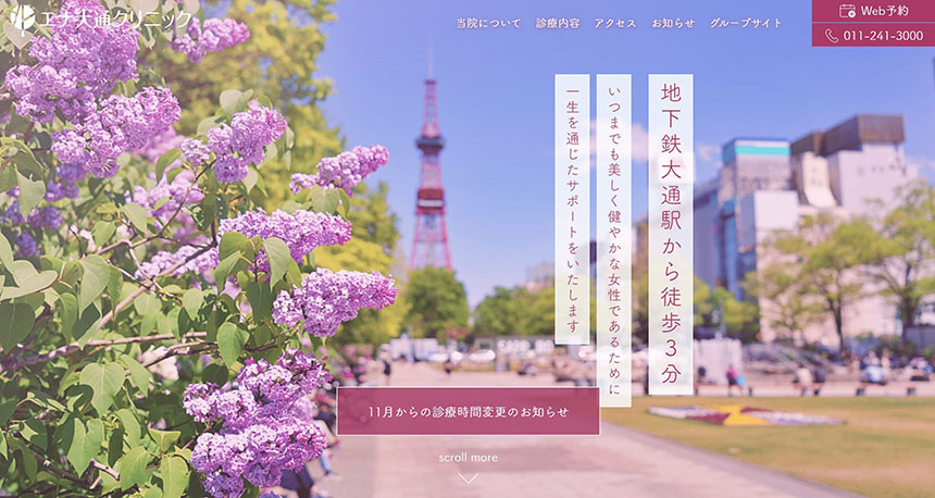 札幌市で評判の子宮がん検診におすすめのクリニック5選 エナ大通クリニック