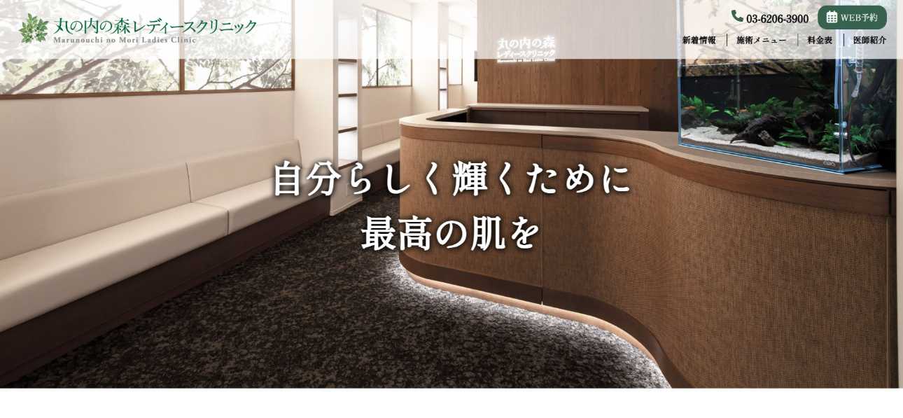【2025年最新】東京都のルメッカ治療におすすめのクリニック10選|丸の内の森レディースクリニック